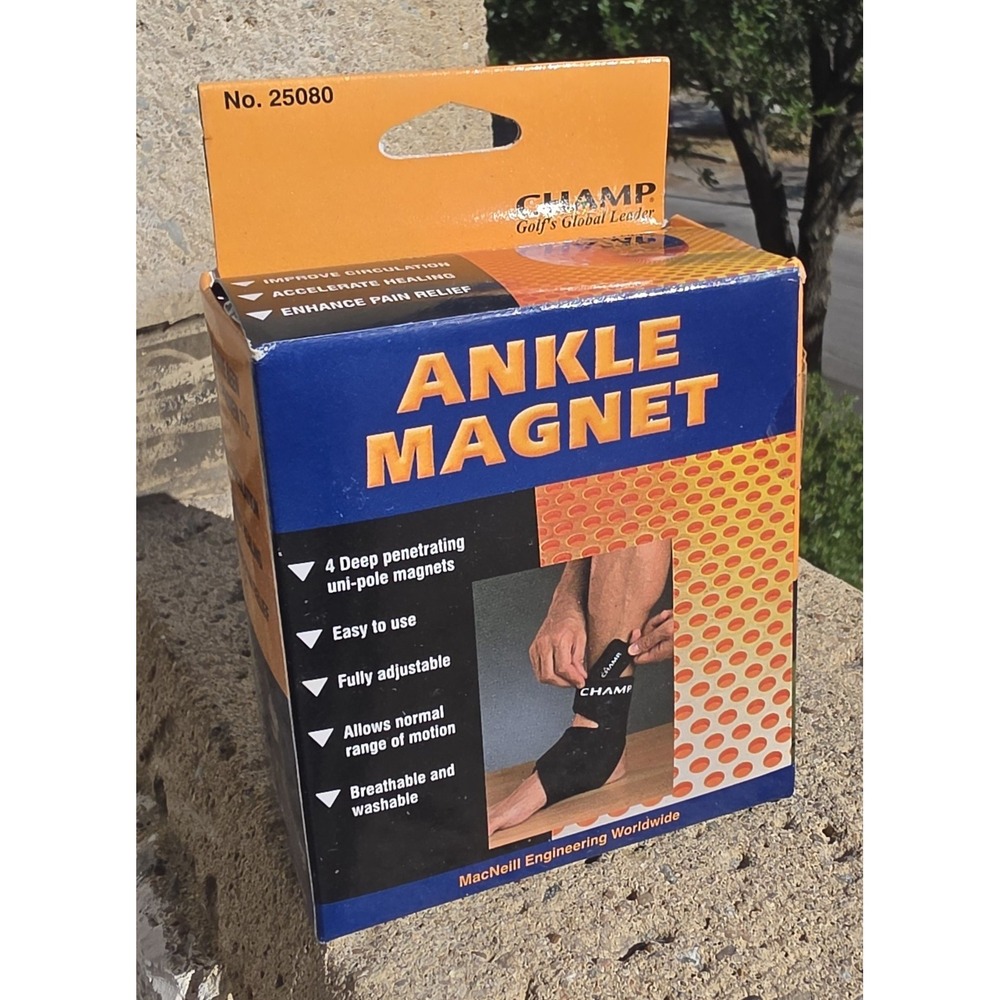 Champ Ankle Magnet Magnetic Support Brace Adjustable
